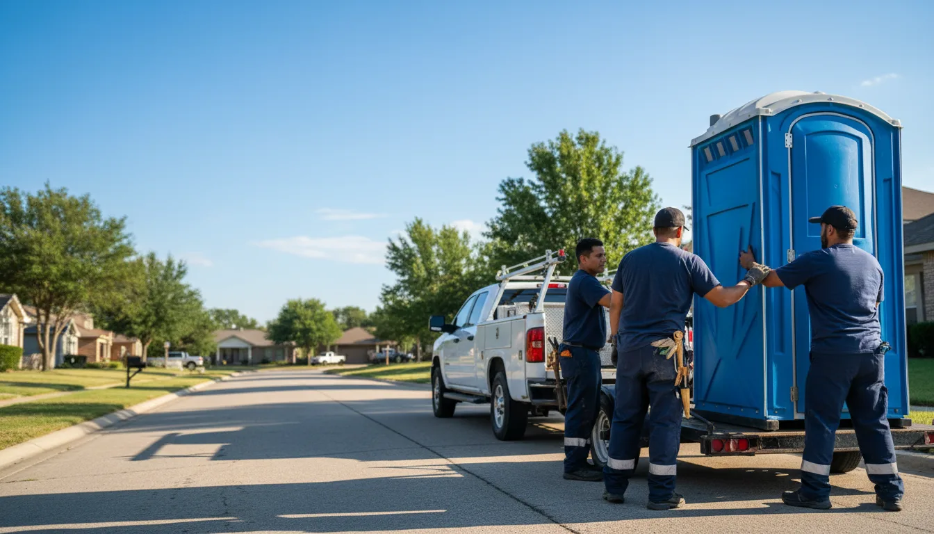Portable Toilet Rental in Hennepin, OK near me